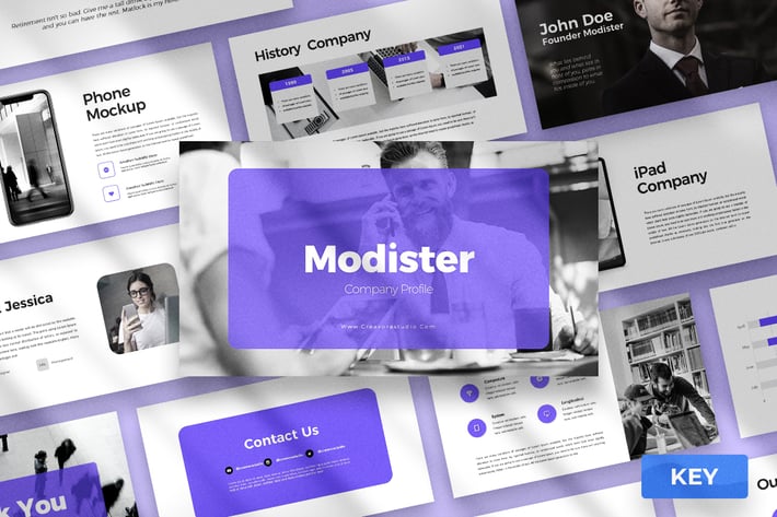 Modister - Keynote Presentation Template