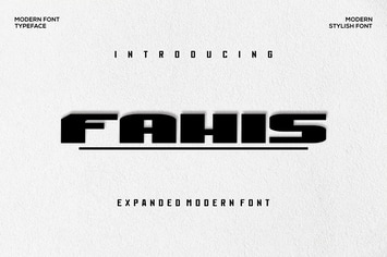 Fahis font