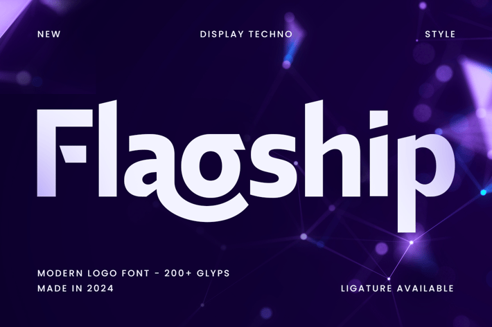Flagship - Modern Logo Font