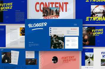 Blogger Powerpoint Template