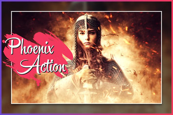 Phoenix CS4+ Photoshop Action
