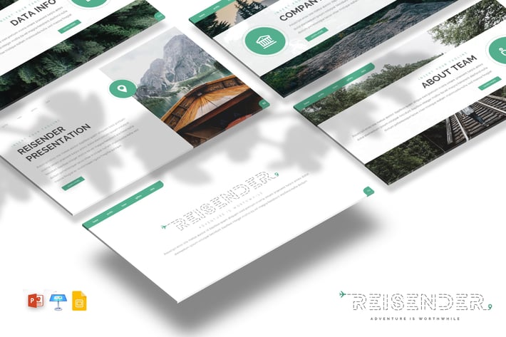 Reisender - Travel Agency PPTX / GSlides / Key