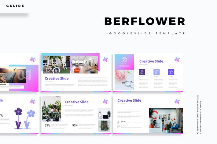 Berflower - Google Slide Template