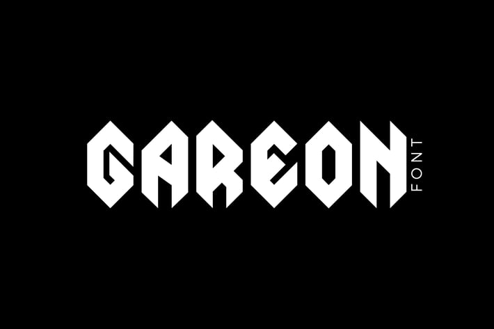Gareon font