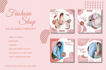 Fashion Social Media Post Vol 1