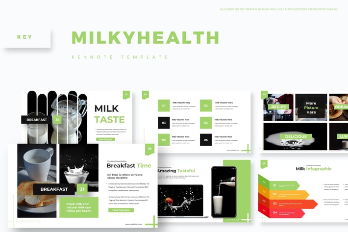 Milkyhealth - Keynote Template