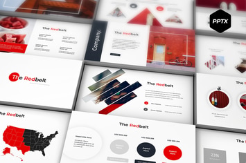 The Redbelt - Powerpoint Template