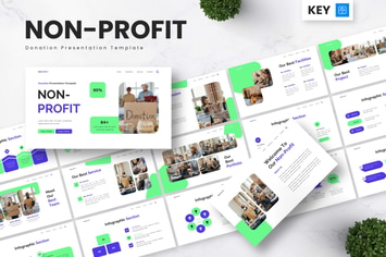 Non-Profit - Donation Keynote Templates