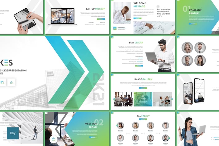 Lukes - Business Keynote Template