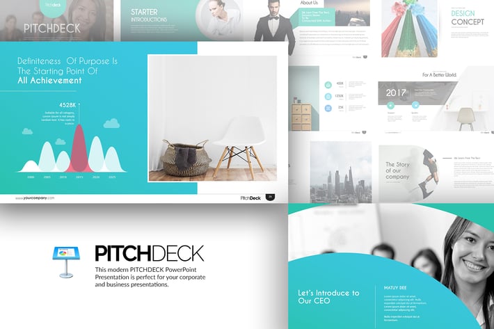 Pitch Deck Keynote Templates