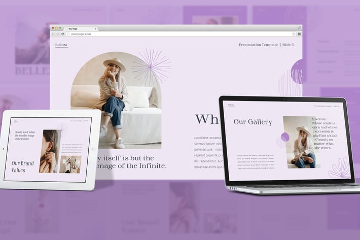 Belleza - Earthy Color Google Slides Template