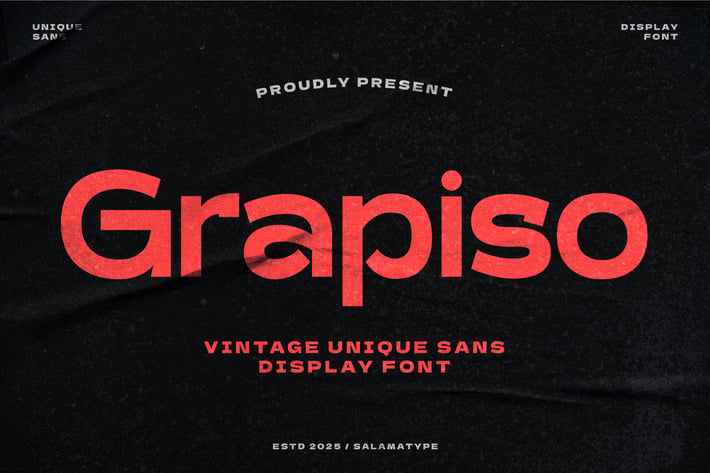 Grapiso - Display Sans