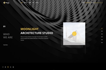 Moonlight - PSD Template