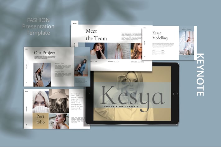 KESYA- Fashion Keynote Template
