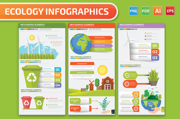 Ecology Infographics design