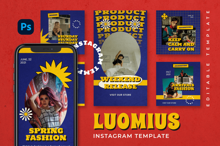 Lomius - Retro Instagram Stories and Post