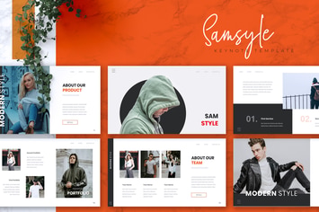 SAMSTYLE - Creative Keynote Template