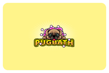 dog grooming - Mascot & Esport Logo