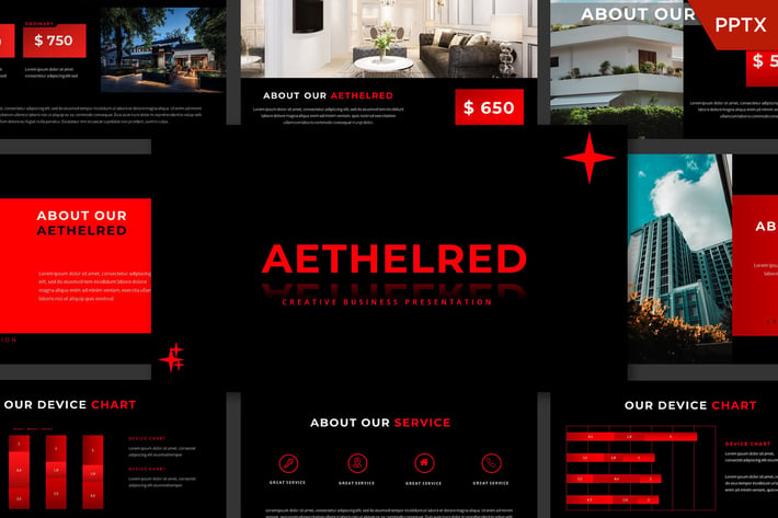 Aetherled Powerpoint Template