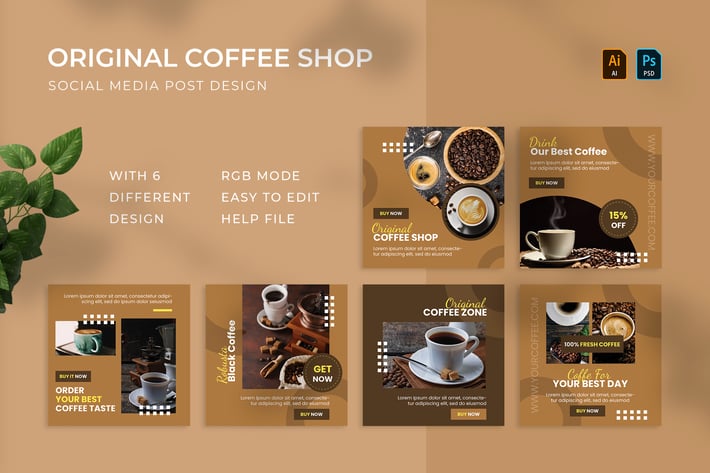 Original Coffee Shop | Instagram Post