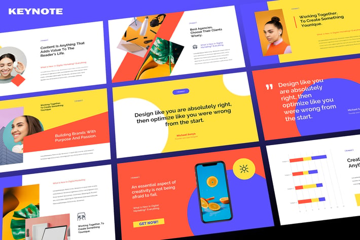 Kreasi - Digital Marketing Keynote Template