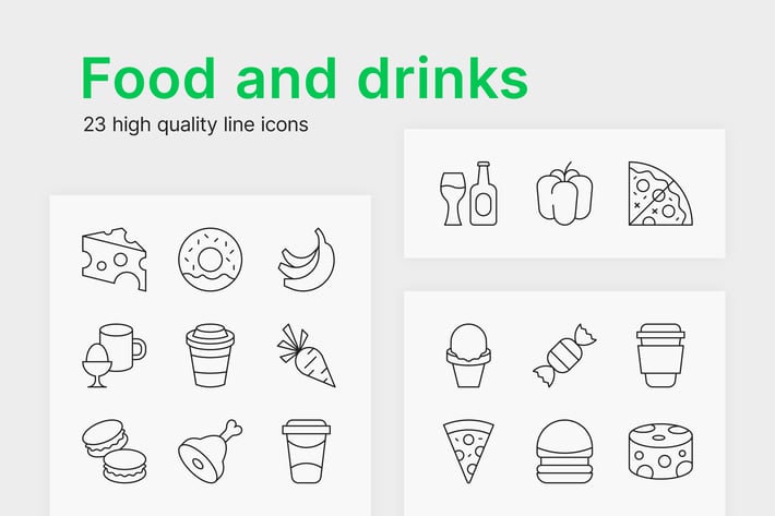 Food and Drink Icons #2