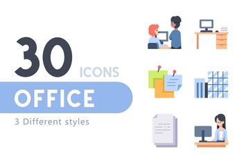 30 Office icon set