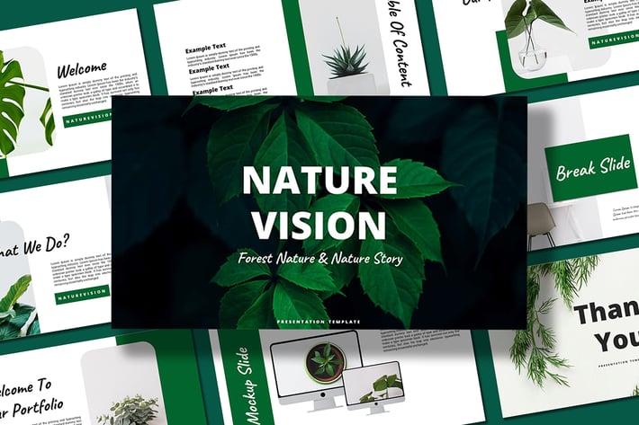 Nature Vision - Keynote Template