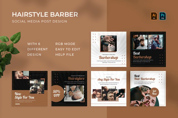 Hairstyle Barber | Instagram Post