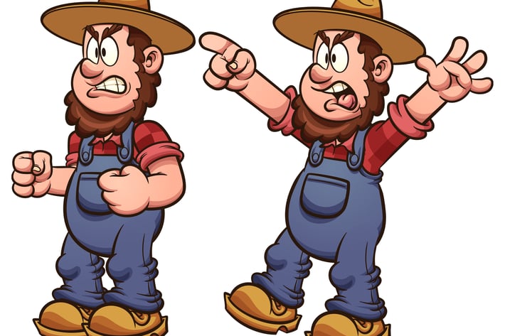 Angry Farmer
