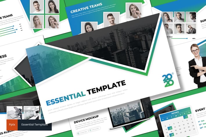 Essential - Powerpoint Template