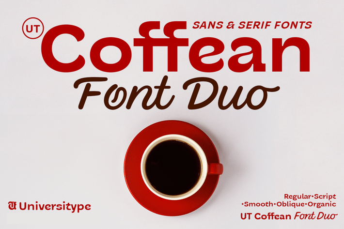 Coffean - A Display Font Duo