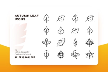 AWR AUTUMN LEAF OUTLINE
