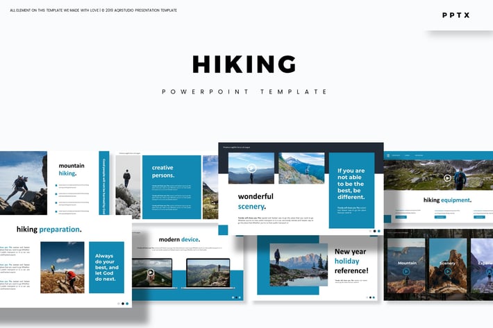 Hiking - Powerpoint Template