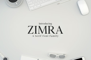 Zimra Serif Fonts Family Pack