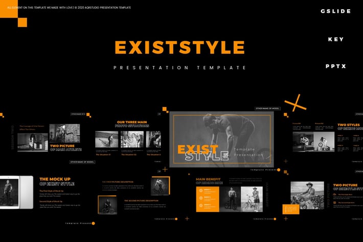 Exist Style - Presentation Template