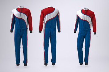 Driving, Racing Suit Mock-Up