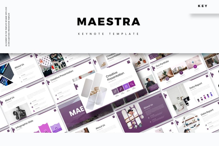 Maestra - Keynote Template