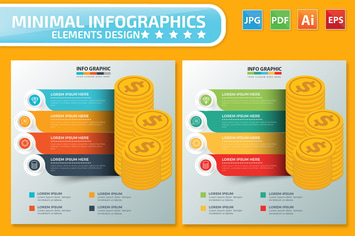 Money Infographics design