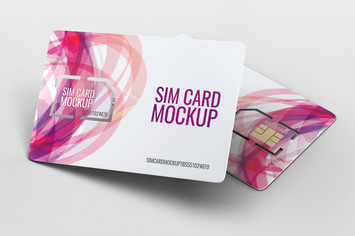 Sim Card Mock-Up
