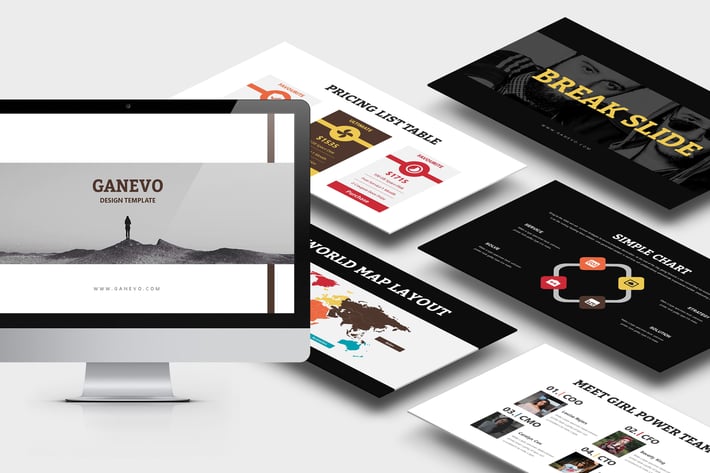 Ganevo : Creative Studio Keynote Template