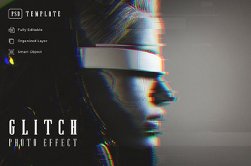 Glitch Photo Effect