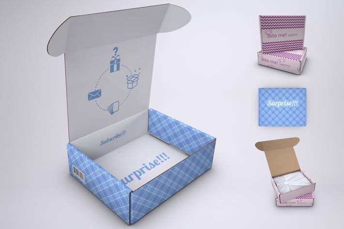 Subscription Box Mock-Up
