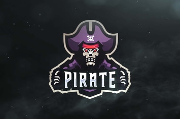 Pirate Sport and Esports Logo