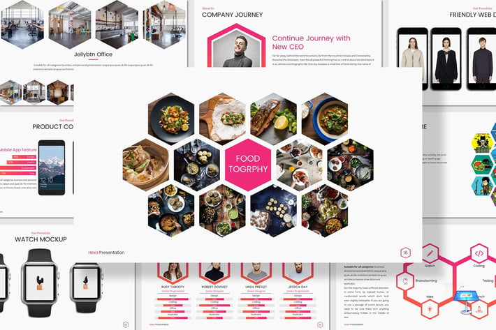HEXA - Keynote Presentation Template 