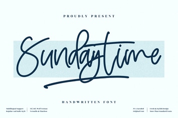 Sundaytime Monoline Signature