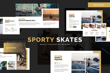 Sporty Skate - Keynote Template