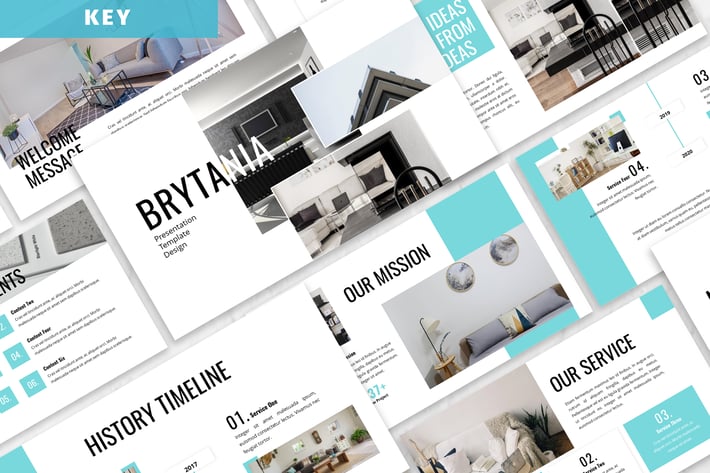 Brytania - Furniture Keynote Template
