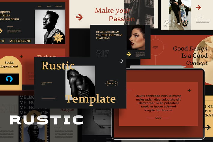 Rustic Keynote Template