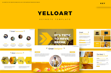 Yelloart - Keynote Template